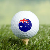 Balles De Golf Drapeau Australie (T-shirt Insitu)