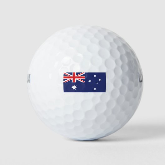 Balles De Golf Drapeau Australie (Devant)