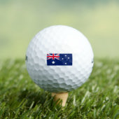 Balles De Golf Drapeau Australie (T-shirt Insitu)