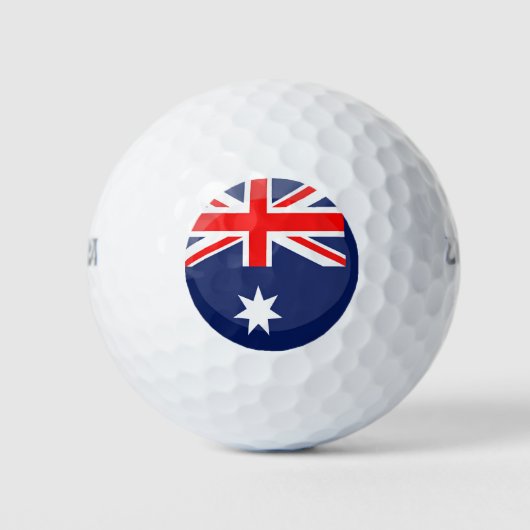 Balles De Golf Drapeau australien (Devant)
