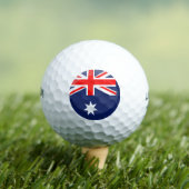 Balles De Golf Drapeau australien (T-shirt Insitu)