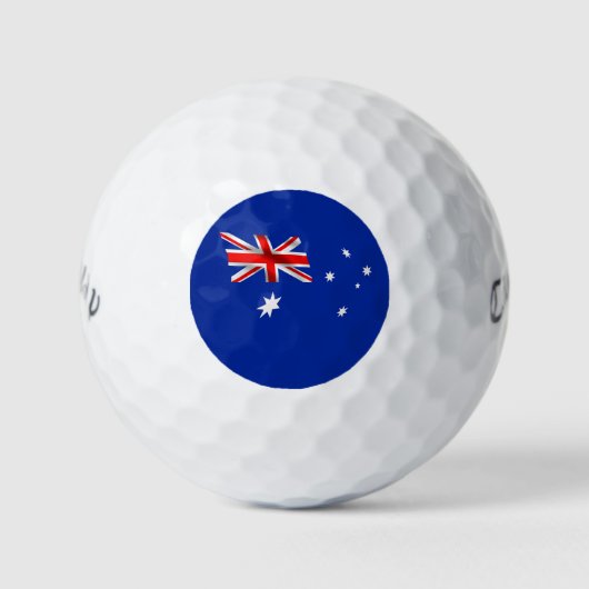Balles De Golf Drapeau australien (Devant)
