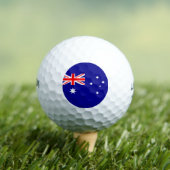 Balles De Golf Drapeau australien (T-shirt Insitu)