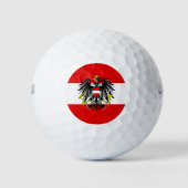 Balles De Golf Drapeau autrichien (Devant)