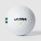 Balles De Golf Drapeau Bahamas (Logo)