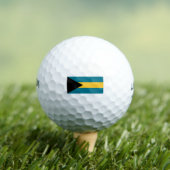 Balles De Golf Drapeau Bahamas (T-shirt Insitu)