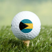 Balles De Golf Drapeau Bahamas (T-shirt Insitu)