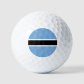 Balles De Golf Drapeau Batswana, Drapeau du Botswana (Recto)