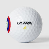 Balles De Golf Drapeau bélizien (Logo)