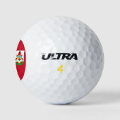 Balles De Golf Drapeau Bermudes Golf Balls (Logo)