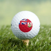 Balles De Golf Drapeau Bermudes Golf Balls (T-shirt Insitu)