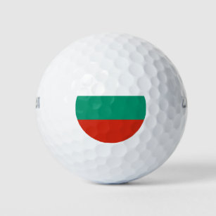 Balles De Golf Drapeau Bulgarie