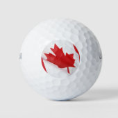 Balles De Golf Drapeau canadien (Devant)