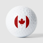 Balles De Golf Drapeau canadien, Drapeau du Canada (Recto)