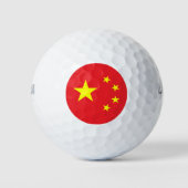 Balles De Golf Drapeau chinois (Devant)
