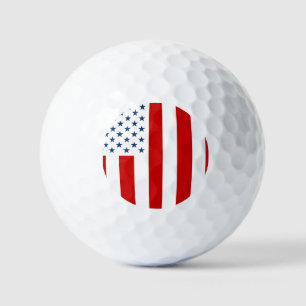 Balles De Golf Drapeau civil américain de temps de paix