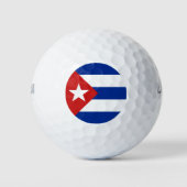 Balles De Golf Drapeau Cuba (Devant)