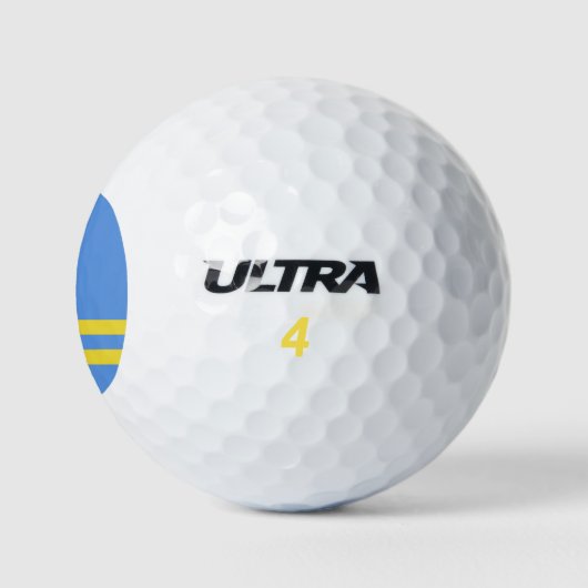 Balles De Golf Drapeau d'Aruba (Logo)