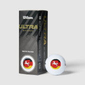 Balles De Golf Drapeau de Basse-Saxe Golf Balls (Emballage)
