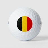 Balles De Golf Drapeau de Belgique (Devant)