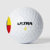 Balles De Golf Drapeau de Bogota, Colombie Golf Balls (Logo)