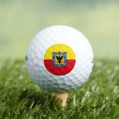 Balles De Golf Drapeau de Bogota, Colombie Golf Balls (T-shirt Insitu)