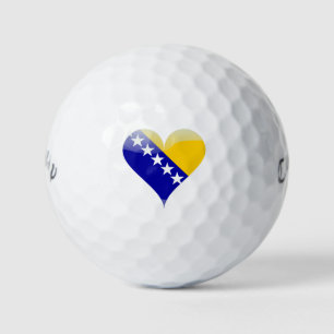 Balles De Golf Drapeau de Bosnie-Herzégovine