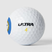 Balles de golf Drapeau de Boston, Massachusetts (Logo)