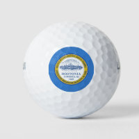 Balles de golf Drapeau de Boston, Massachusetts