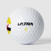 Balles De Golf Drapeau de Brunei (Logo)