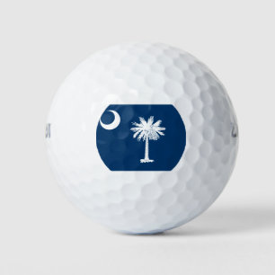 BALLES DE GOLF DRAPEAU DE CAROLINA SUD