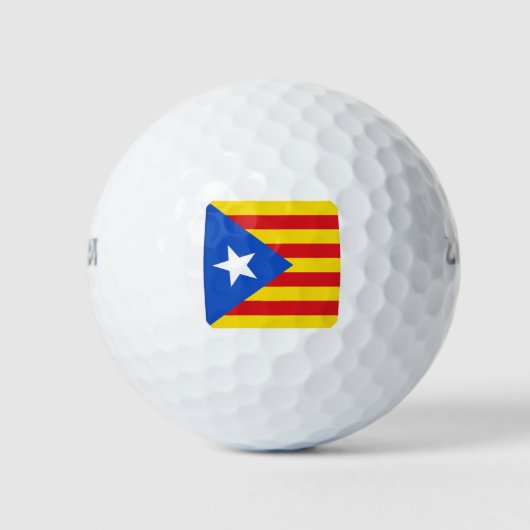 Balles De Golf Drapeau de Catalogne (Devant)