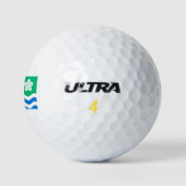 Balles De Golf Drapeau de Cumberland (Logo)