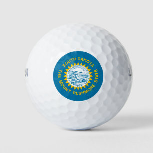 BALLES DE GOLF DRAPEAU DE DAKOTA SUD