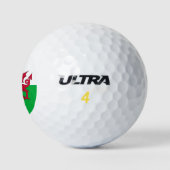 Balles De Golf Drapeau de dragon gallois (Logo)