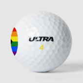 Balles De Golf Drapeau de fierté Progress Pride de SlipperyJoe's  (Logo)