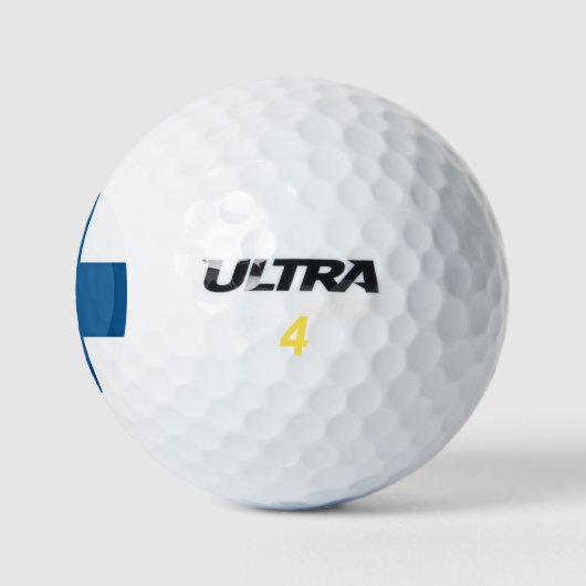 Balles De Golf Drapeau de Finlande (Logo)