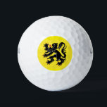 Balles De Golf Drapeau de Flandre<br><div class="desc">Flandre (Néerlandais : Vlaanderen; Français : Flandre; Allemand : Flandre) est la partie nord néerlandophone de la Belgique et l'une des communautés, régions et zones linguistiques de la Belgique. Cependant, il existe plusieurs définitions qui se recoupent, y compris celles qui concernent la culture, la langue, la politique et l'histoire, et...</div>