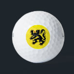 Balles De Golf Drapeau de Flandre<br><div class="desc">Flandre (Néerlandais : Vlaanderen; Français : Flandre; Allemand : Flandre) est la partie nord néerlandophone de la Belgique et l'une des communautés, régions et zones linguistiques de la Belgique. Cependant, il existe plusieurs définitions qui se recoupent, y compris celles qui concernent la culture, la langue, la politique et l'histoire, et...</div>