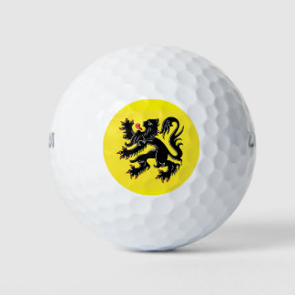 Balles De Golf Drapeau de Flandre