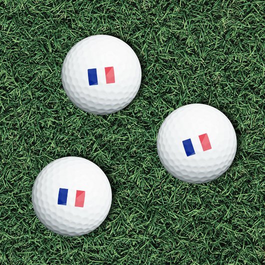 Balles De Golf Drapeau de France