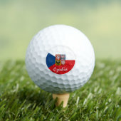 Balles De Golf Drapeau de golf Czechia & République tchèque / Bal (T-shirt Insitu)