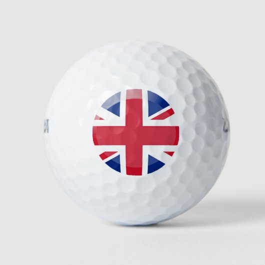 Balles De Golf Drapeau de Grande-Bretagne (Devant)