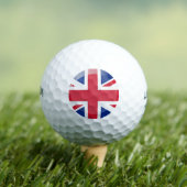 Balles De Golf Drapeau de Grande-Bretagne (T-shirt Insitu)