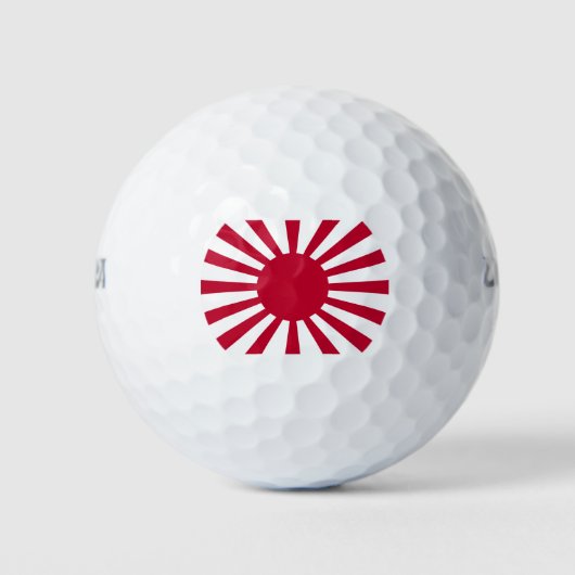 Balles De Golf Drapeau de guerre impérial du Japon (Devant)
