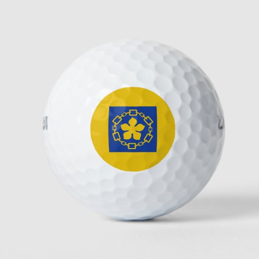 Balles De Golf Drapeau de Hamilton, Ontario Golf Balls (Devant)
