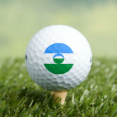 Balles De Golf Drapeau de Kabardino-Balkarie (T-shirt Insitu)