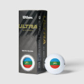 Balles De Golf Drapeau de Karatchaïévo-Tcherkessie (Emballage)
