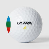 Balles De Golf Drapeau de Karatchaïévo-Tcherkessie (Logo)