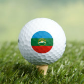 Balles De Golf Drapeau de Karatchaïévo-Tcherkessie (T-shirt Insitu)